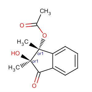 139574-59-7  1H-Inden-1-one, 3-(acetyloxy)-2,3-dihydro-2-hydroxy-2,3-dimethyl-,trans-