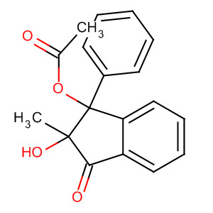 139574-66-6  1H-Inden-1-one, 3-(acetyloxy)-2,3-dihydro-2-hydroxy-2-methyl-3-phenyl-