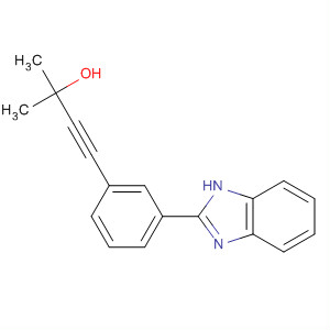 139579-63-8  3-Butyn-2-ol, 4-[3-(1H-benzimidazol-2-yl)phenyl]-2-methyl-