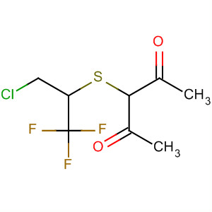 139592-26-0  2,4-Pentanedione, 3-[[1-(chloromethyl)-2,2,2-trifluoroethyl]thio]-