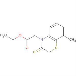 139605-47-3  4H-1,4-Benzothiazine-4-acetic acid, 2,3-dihydro-8-methyl-3-thioxo-,ethyl ester