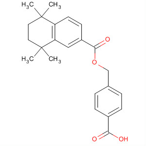 139611-75-9  2-Naphthalenecarboxylic acid, 5,6,7,8-tetrahydro-5,5,8,8-tetramethyl-,(4-carboxyphenyl)methyl ester