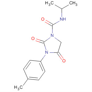 139623-54-4  1-Imidazolidinecarboxamide,N-(1-methylethyl)-3-(4-methylphenyl)-2,4-dioxo-