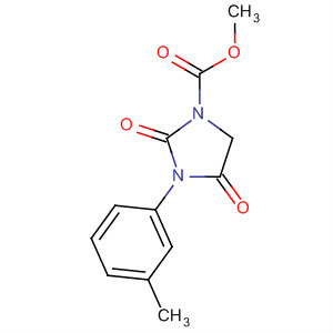 139623-57-7  1-Imidazolidinecarboxylic acid, 3-(3-methylphenyl)-2,4-dioxo-, methylester