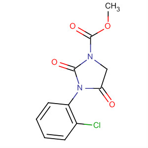 139623-59-9  1-Imidazolidinecarboxylic acid, 3-(2-chlorophenyl)-2,4-dioxo-, methylester