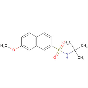 139633-68-4  2-Naphthalenesulfonamide, N-(1,1-dimethylethyl)-7-methoxy-