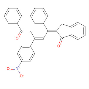 139643-23-5  1H-Inden-1-one,2,3-dihydro-2-[3-(4-nitrophenyl)-5-oxo-1,5-diphenyl-2-pentenylidene]-,(E,E)-