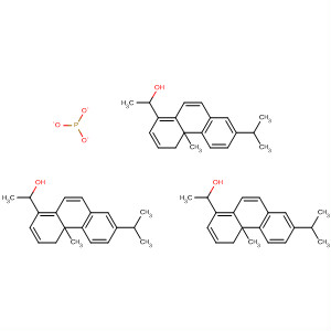 139650-15-0  1-Phenanthrenemethanol,tetradecahydro-1,4a-dimethyl-7-(1-methylethyl)-, phosphite (3:1)