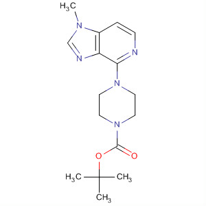 139653-65-9  1-Piperazinecarboxylic acid,4-(1-methyl-1H-imidazo[4,5-c]pyridin-4-yl)-, 1,1-dimethylethyl ester