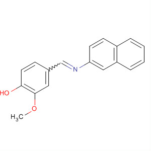 139681-52-0  Phenol, 2-methoxy-4-[(2-naphthalenylimino)methyl]-