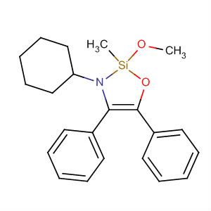 139696-55-2  1-Oxa-3-aza-2-silacyclopent-4-ene,3-cyclohexyl-2-methoxy-2-methyl-4,5-diphenyl-
