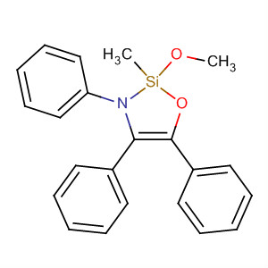 139696-56-3  1-Oxa-3-aza-2-silacyclopent-4-ene, 2-methoxy-2-methyl-3,4,5-triphenyl-