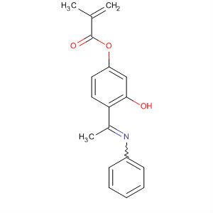 139724-94-0  2-Propenoic acid, 2-methyl-, 3-hydroxy-4-[1-(phenylimino)ethyl]phenylester