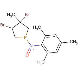 139741-99-4  1-Phospholanamine, 3,4-dibromo-3-methyl-N-(2,4,6-trimethylphenyl)-,1-oxide