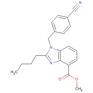 139742-42-0  1H-Benzimidazole-4-carboxylic acid,2-butyl-1-[(4-cyanophenyl)methyl]-, methyl ester