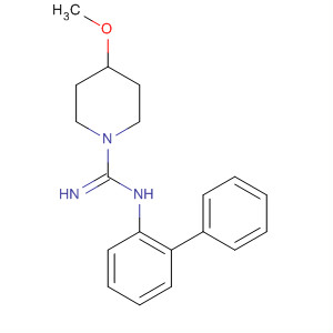 139752-96-8  1-Piperidinecarboximidamide, N-[1,1'-biphenyl]-2-yl-4-methoxy-