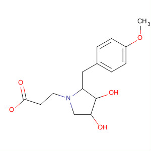 139755-62-7  3,4-Pyrrolidinediol, 2-[(4-methoxyphenyl)methyl]-, 3-propanoate