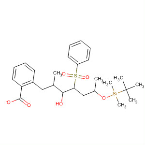 139766-03-3  3-Heptanol,6-[[(1,1-dimethylethyl)dimethylsilyl]oxy]-2-methyl-4-(phenylsulfonyl)-,benzoate