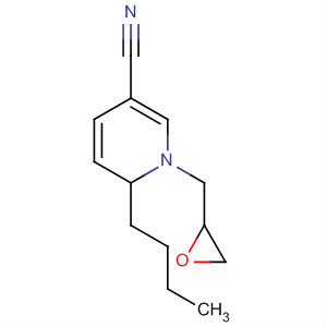 139881-46-2  3-Pyridinecarbonitrile, 6-butyl-1,6-dihydro-1-(oxiranylmethyl)- 139881-46-2  3-Pyridinecarbonitrile, 6-butyl-1,6-dihydro-1-(oxiranylmethyl)-