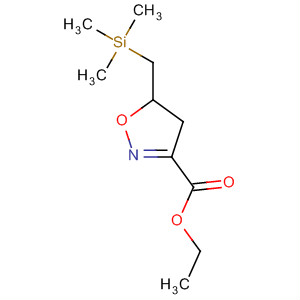 139146-86-4  3-Isoxazolecarboxylic acid, 4,5-dihydro-5-[(trimethylsilyl)methyl]-, ethylester