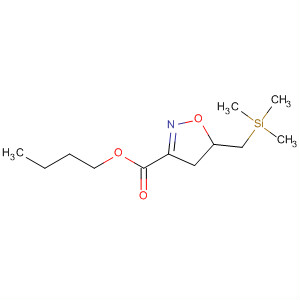 139146-87-5  3-Isoxazolecarboxylic acid, 4,5-dihydro-5-[(trimethylsilyl)methyl]-, butylester