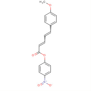 139147-67-4  2,4-Pentadienoic acid, 5-(4-methoxyphenyl)-, 4-nitrophenyl ester