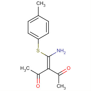 139177-79-0  2,4-Pentanedione, 3-[amino[(4-methylphenyl)thio]methylene]-