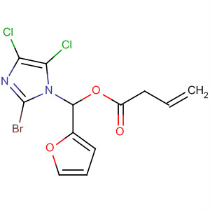 139189-14-3  3-Butenoic acid,(2-bromo-4,5-dichloro-1H-imidazol-1-yl)-2-furanylmethyl ester