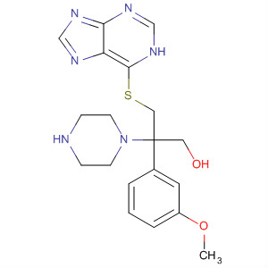 139192-02-2  1-Piperazineethanol, 4-(2-methoxyphenyl)-a-[(1H-purin-6-ylthio)methyl]-
