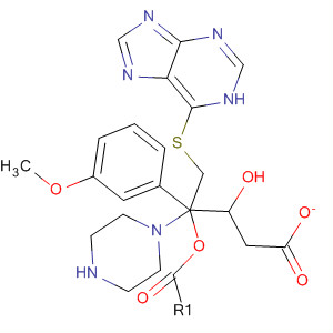 139192-03-3  1-Piperazineethanol,4-(2-methoxyphenyl)-a-[(1H-purin-6-ylthio)methyl]-, acetate (ester)
