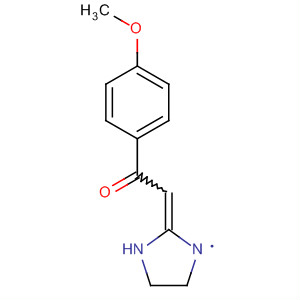 139217-92-8  1-Imidazolidinyl, 2-[2-(4-methoxyphenyl)-2-oxoethylidene]-