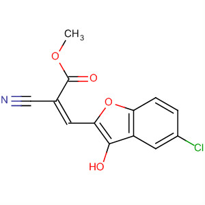 139221-10-6  2-Propenoic acid, 3-(5-chloro-3-hydroxy-2-benzofuranyl)-2-cyano-,methyl ester, (Z)-