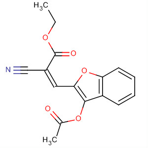 139221-18-4  2-Propenoic acid, 3-[3-(acetyloxy)-2-benzofuranyl]-2-cyano-, ethyl ester,(Z)-