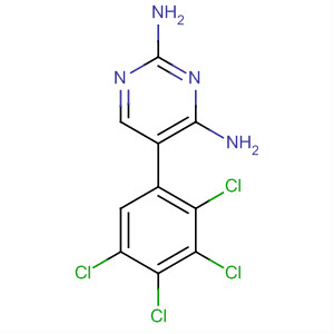 139256-24-9  2,4-Pyrimidinediamine, 5-(2,3,4,5-tetrachlorophenyl)-