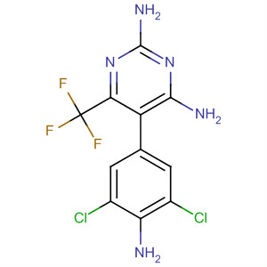 139256-35-2  2,4-Pyrimidinediamine,5-(4-amino-3,5-dichlorophenyl)-6-(trifluoromethyl)-