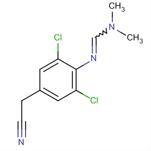 139256-58-9  Methanimidamide,N'-[2,6-dichloro-4-(cyanomethyl)phenyl]-N,N-dimethyl-