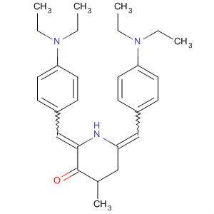 139265-66-0  3-Piperidinone, 2,6-bis[[4-(diethylamino)phenyl]methylene]-4-methyl-