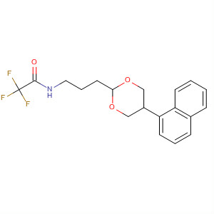 139293-25-7  Acetamide,2,2,2-trifluoro-N-[3-[5-(1-naphthalenyl)-1,3-dioxan-2-yl]propyl]-