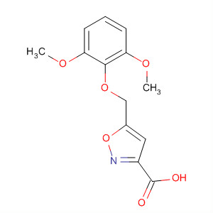139297-54-4  3-Isoxazolecarboxylic acid, 5-[(2,6-dimethoxyphenoxy)methyl]-