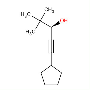 139313-58-9  1-Pentyn-3-ol, 1-cyclopentyl-4,4-dimethyl-, (R)-