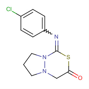 139325-54-5  1H,6H-Pyrazolo[1,2-c][1,3,4]thiadiazin-3(4H)-one,1-[(4-chlorophenyl)imino]dihydro-