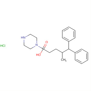 139329-52-5  1-Piperazinepentanoic acid, 4-(diphenylmethyl)-, monohydrochloride