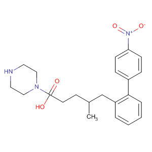 139329-71-8  1-Piperazinepentanoic acid, 4-[(4-nitrophenyl)phenylmethyl]-