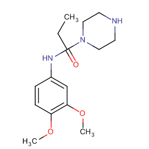 139329-74-1  1-Piperazinepropanamide, N-(3,4-dimethoxyphenyl)-
