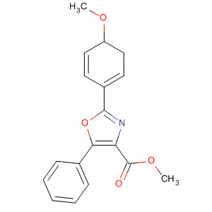 139334-34-2  4-Oxazolecarboxylic acid, 4,5-dihydro-2-(4-methoxyphenyl)-5-phenyl-,methyl ester, trans-