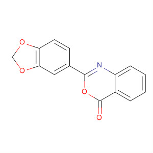 139355-75-2  4H-3,1-Benzoxazin-4-one, 2-(1,3-benzodioxol-5-yl)-