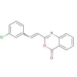 139355-77-4  4H-3,1-Benzoxazin-4-one, 2-[2-(3-chlorophenyl)ethenyl]-