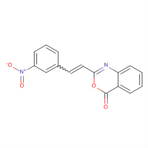 139355-85-4  4H-3,1-Benzoxazin-4-one, 2-[2-(3-nitrophenyl)ethenyl]-