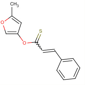 139361-17-4  2-Propenethioic acid, 3-phenyl-, S-(5-methyl-3-furanyl) ester