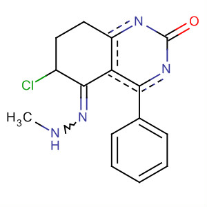 139366-99-7  2(1H)-Quinazolinone, 6-chloro-4-phenyl-, methylhydrazone